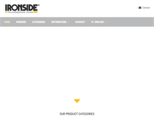 Tablet Screenshot of ironside.eu